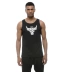 Đầu bóng rổ thể thao của Johnson chạy vest thể dục nam wicking áo khô nhanh tay áo thun không tay áo lót thể thao Lót
