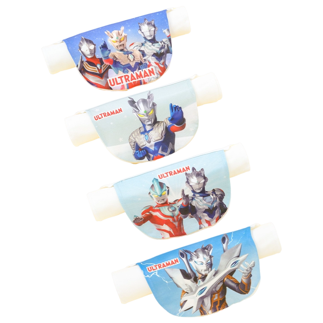 Ultraman sweat towel boy pure cotton children's sweat towel large size boy pad sling ອະນຸບານພິມຊື່ sweat towel