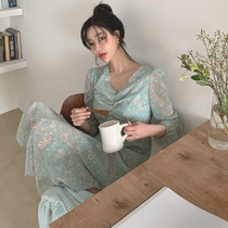 moocobling Korea 21 Early spring new gentle temperament v collar for waist crumbled with dress
