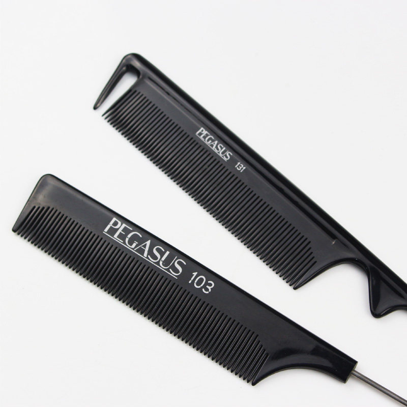 Расчёска 意大利进口pegasus飞马尖尾梳子 美发专业防静电烫染梳 分区梳子