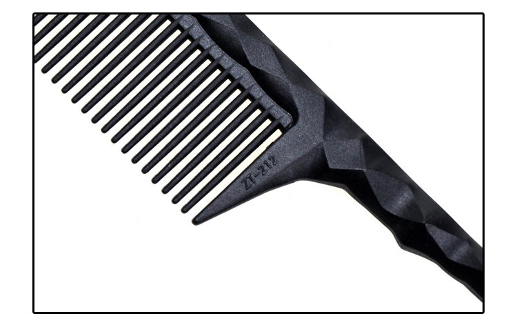 Расчёска 台湾发葳鹅 zt-211-a美发尖尾梳 钢针梳 密齿美发挑梳耐高温梳子 Hair luxuriant goose