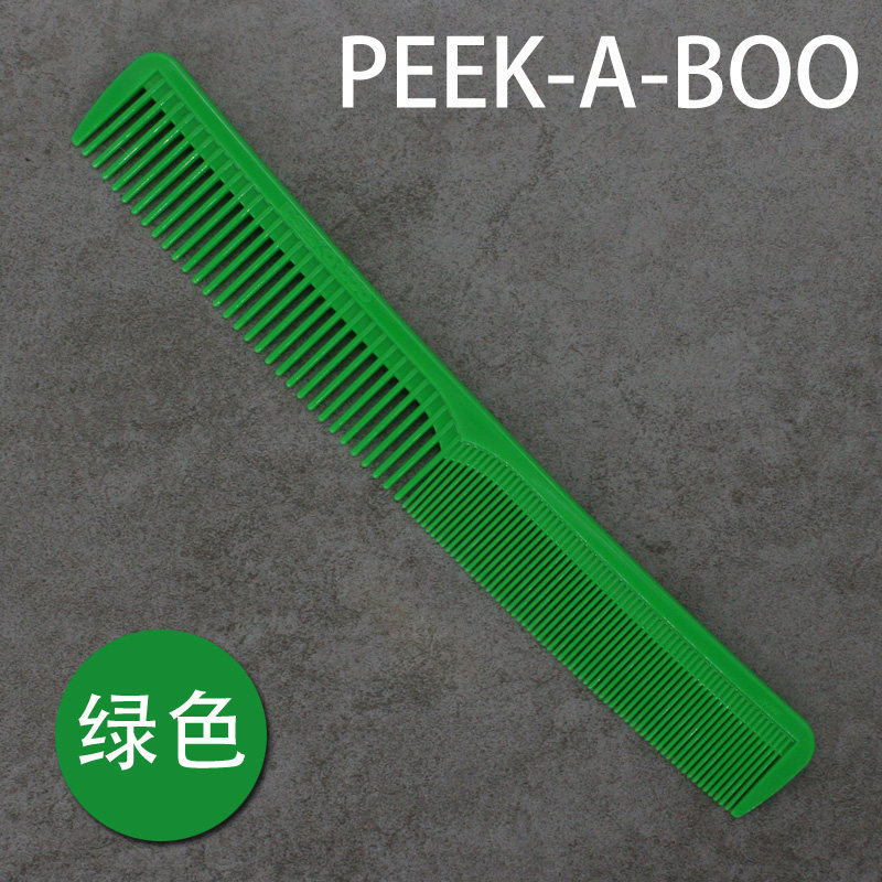 Расчёска 日本进口peekaboo梳子发型师川岛文夫剪发梳子日式标准理发美发梳