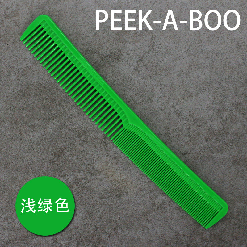 Расчёска 日本进口peekaboo梳子发型师川岛文夫剪发梳子日式标准理发美发梳