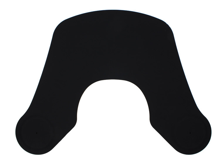 Аксессуары для волос vic+美发不粘肩垫美发烫发和染色披肩加大理发硅胶围巾，防止断发