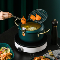 Japanese tempura Fryer household temperature-controlled gas and fuel-efficient small fryer small fryer gas induction cooker
