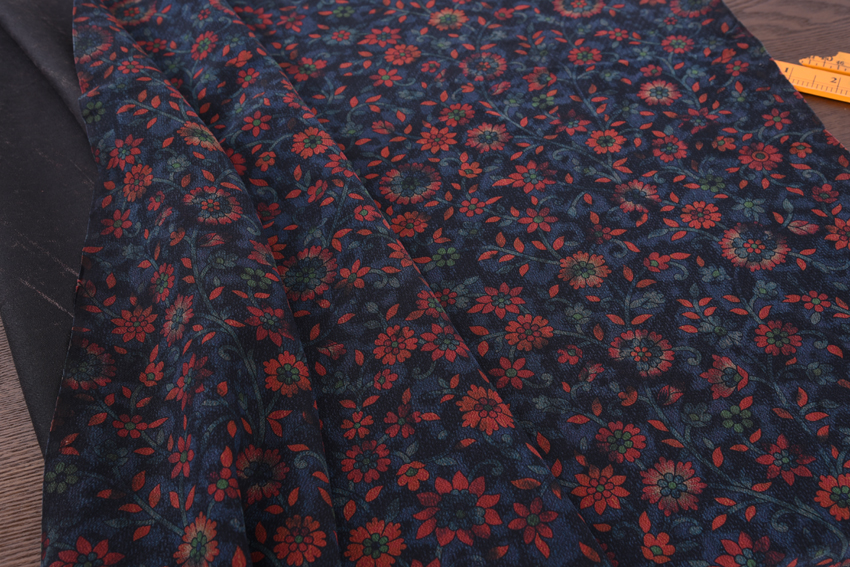 35 Mumi lụa nặng Silk Silk Silk Silk hoa vải rộng 1.1 mét lụa thật đặc biệt - Vải vải tự làm vải dạ len