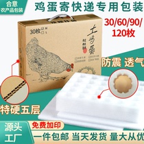 Pearl Cotton Earthy Egg to 30 Shockproof Anti-Fall Special Packaging Box Send Express Box Foam Agricultural Products Packing Box