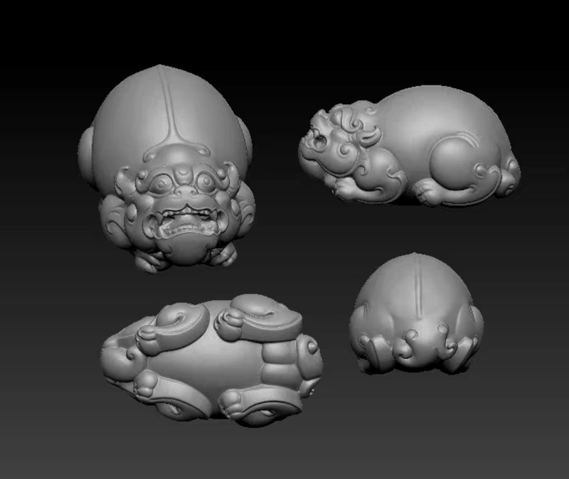 Pixiu Finely Carved Embossed 1151 Picture Round Carving Stereo Picture Stl Wood Carving Picture Jade Carving Picture 3D Printing Obj File Pixiu Finely Carved Embossed 1151 Picture Round Carving Stereo Picture Stl Wood Carving Picture Jade Carving Picture 3D Printing Obj File