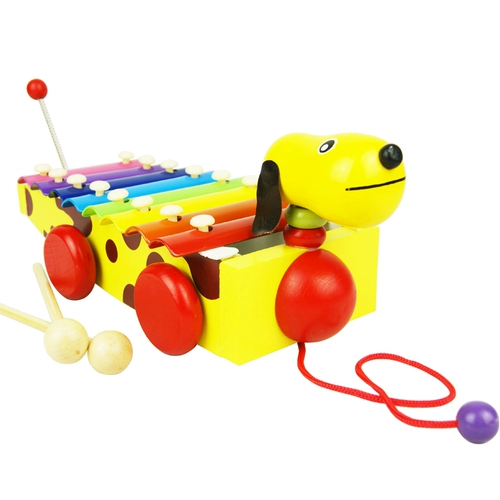 Деревянный металлофон, музыкальные инструменты, игрушка, 1-3 лет, раннее развитие