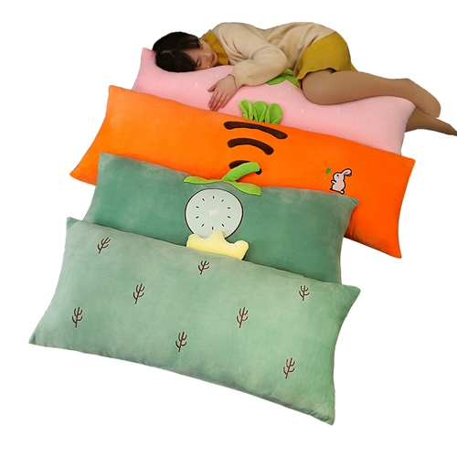 Милая подушка, морковная плюшевая игрушка для сна, съёмная кукла