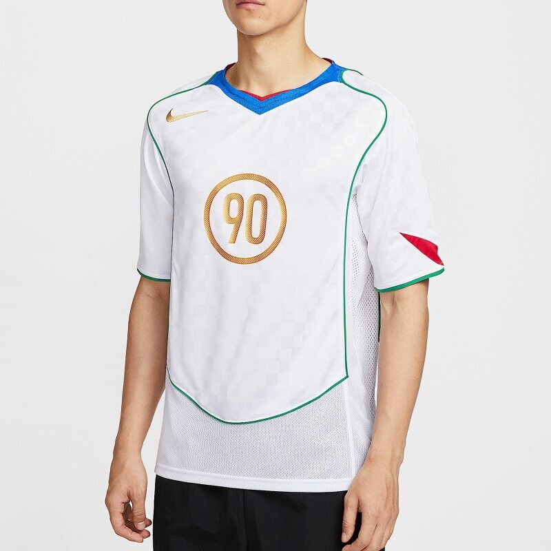 Nike Total 90 Dri-Fit Men's Sports Training Football Short-Sleeved T-Shirt Ib4211-100 Nike Total 90 Dri-Fit Men's Sports Training Football Short-Sleeved T-Shirt Ib4211-100