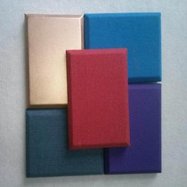 Fabric sound-absorbing panel price Cinema special sound-absorbing material fire-proof board glass wool board