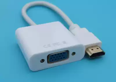 HDMI to VGA HD connector without audio port TV projection display video ps4 computer converter