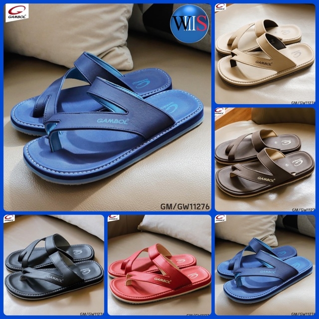 Gambol slippers Thailand direct mail natural rubber mop comfortable to wear, not to wear feet, not to smell feet