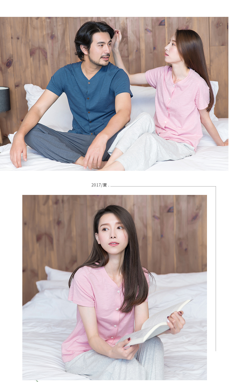 Pyjama mixte en Coton à manche courte - Ref 3005045 Image 12