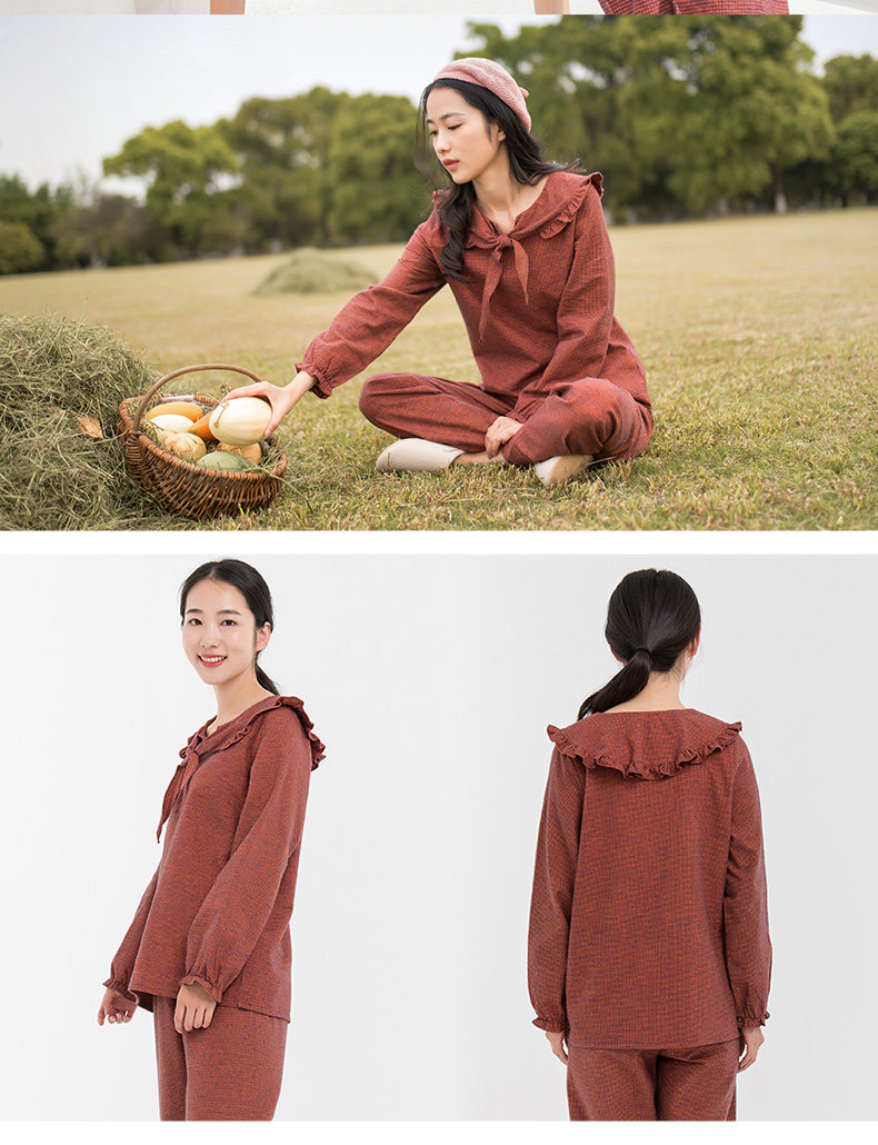 Pyjama mixte en Coton à manches longues - Ref 3005051 Image 19