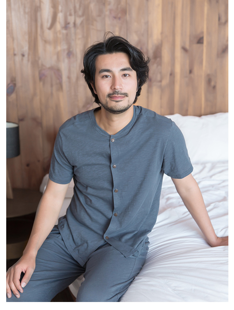 Pyjama mixte en Coton à manche courte - Ref 3005023 Image 17