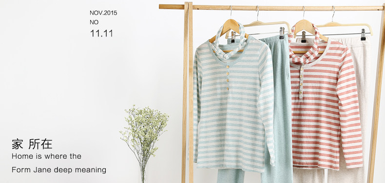 Pyjama mixte en Coton à manches longues - Ref 3005052 Image 7