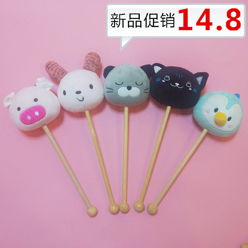 Cute back pounding stick cartoon plush back massage hammer neck small fist leg cervical spine shoulder tapping slapper