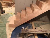 Huzhou Hangzhou Suzhou Ningbo Shanghai door-to-door installation service wooden staircase glass staircase installation carpentry primer