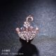 Thời trang nhân tạo rhinestone áo cổ áo pin khóa cổ áo hoa cổ áo gai ngựa kim cổ áo khóa bướm nhỏ cổ áo kim nhỏ trâm phụ kiện cài áo vest nam