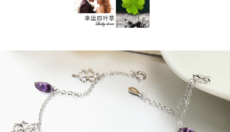 Bracelet de cheville Femme en Argenterie - Ref 3101861 Image 63