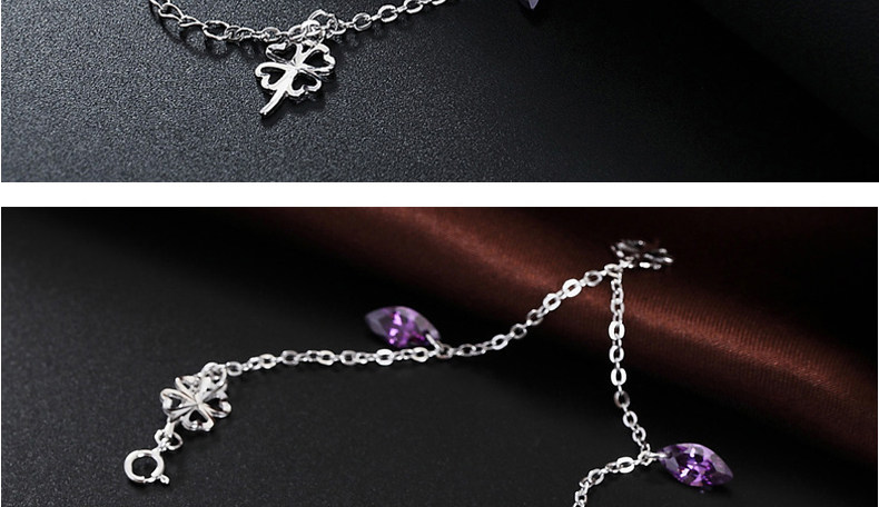 Bracelet de cheville Femme en Argenterie - Ref 3101861 Image 59