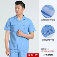 A3 Short -Sleeved One Top (светло -голубой)