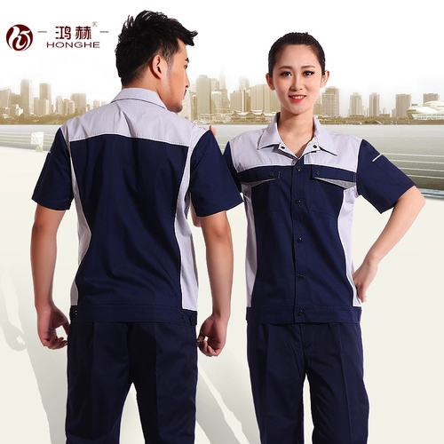 Летний тонкий износостойкий комбинезон подходит для мужчин и женщин, короткий рукав