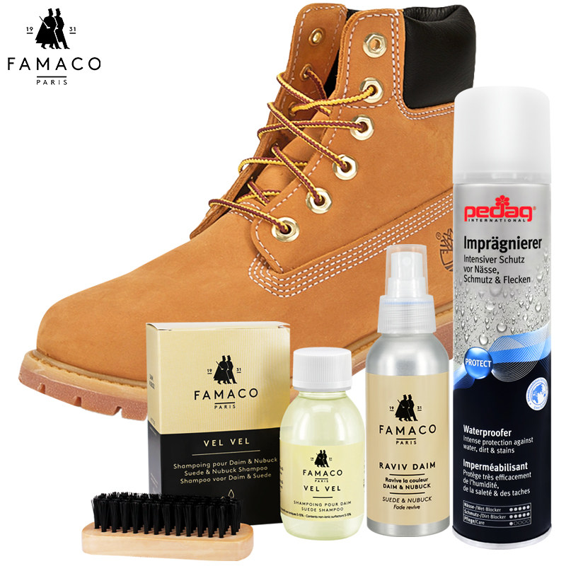 Cleaning care for rubber shoes cleaning agent anti-duff brown boots maintenance of the rubber skin and kicking not rotten yellow boots