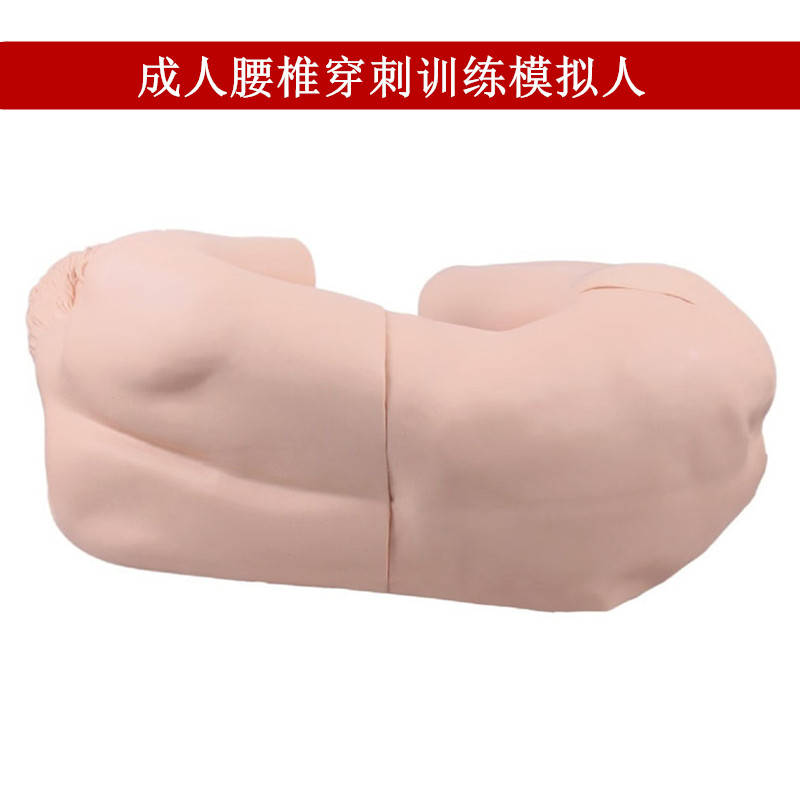 成人腰椎穿刺训练模拟人 模拟临床腰椎穿刺仿真标准化病人模型