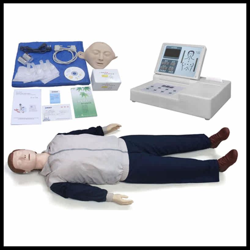 液晶彩显高级电脑心肺复苏模拟人CPR590人体心肺复苏模型