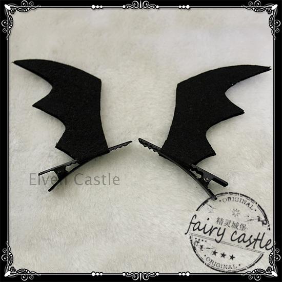 Halloween Nhật Bản cô gái mềm mại cô gái loli đen nhỏ ma cà rồng ma cà rồng cánh phụ kiện tóc băng đô nữ