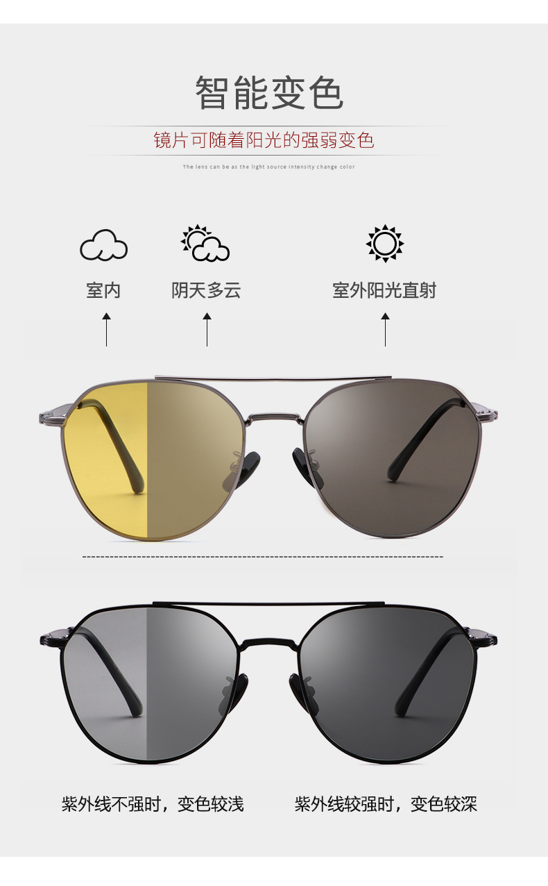Lunettes de soleil Anti-UVB Lumière polarisée - Ref 3438649 Image 15