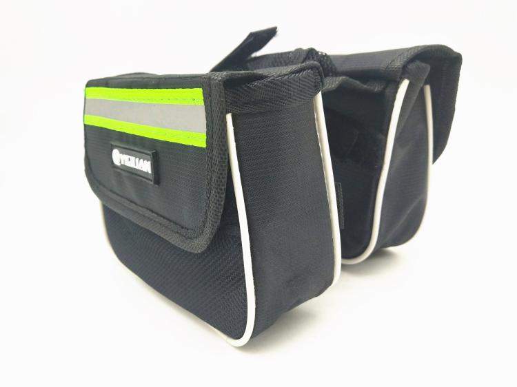 Bike Saddle Bag Mobile Phone Bag Climbing Car Bag Three-in-one Hard Shell Covered Saddle Bag Upper Tube Bag Riding Equipment