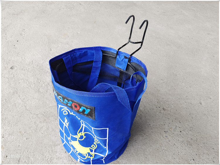 Bicycle basket Brand vegetable basket Car basket Canvas folding car basket Mountain bike hanging basket Bicycle hand map bag