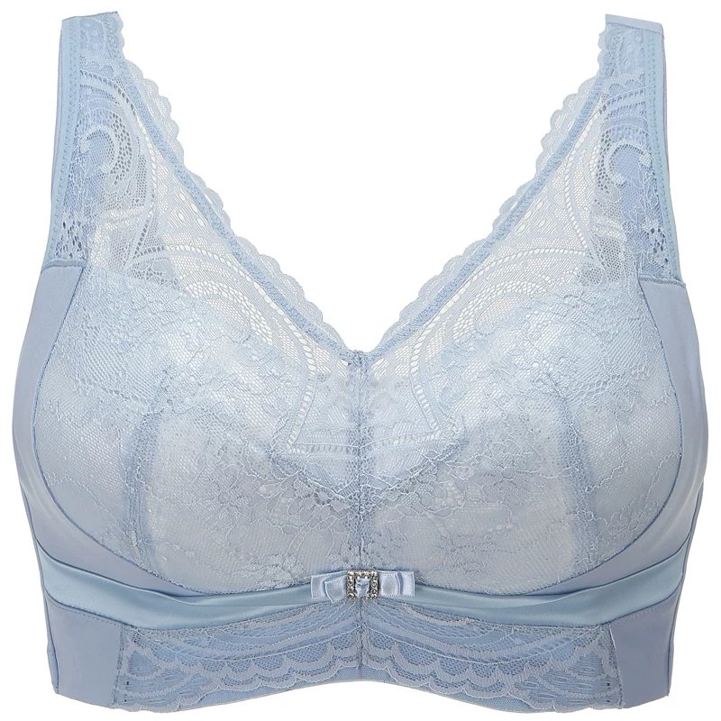 伊兹芬 Underwear, supporting thin wireless bra, plus size