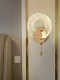 Light Luxury Bedroom Crystal Wall Lamp, Modern Minimalist Master Bedroom Bedside Living Room Background Wall Creative Minimalist Internet-Famous Corridor Light