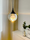 Bedside Chandelier Can Be Raised and Lowered, High-End, Light Luxury, Creative Bedroom Chandelier, Modern Simple Background Wall Bar Crystal Lamp