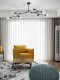 Nordic Living Room Lamp, Simple, Modern, Elegant, Creative and Unique, Dining Room, Bedroom Chandelier, Magic Bean Molecule Clothing Store Lighting Fixtures
