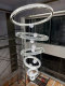 Villa Mezzanine Large Living Room Chandelier Duplex Staircase Loft Open-Air Crystal Chandelier High-End Luxury Lobby Light