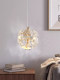 Dandelion Small Pendant Light for Bedroom Bedside, Light Luxury Crystal Modern Foyer Pendant Light, Dining Room Bar Counter Lamp, 2025 New Model