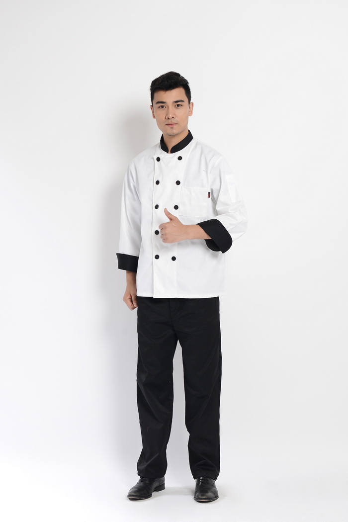 Tenue de cuisinier en coton - Ref 1908384 Image 6