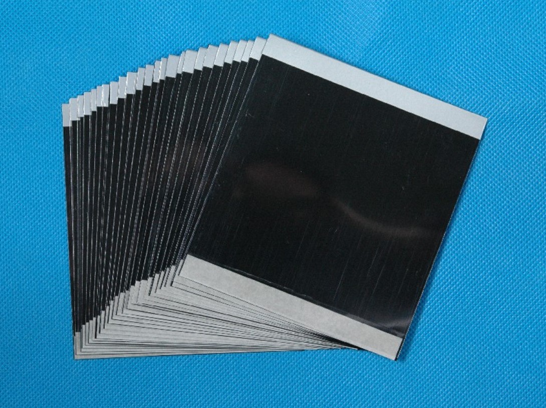 Black substrate palm print extraction negatives fingerprint palm print micro-material evidence powder adhesive to preserve the membrane