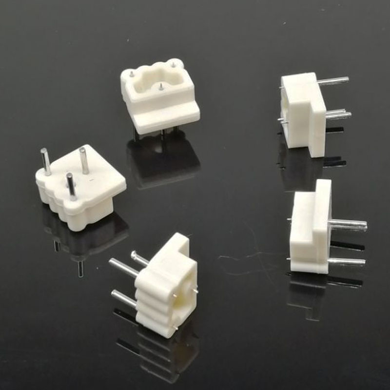 Three-nail trapezoidal decorative painting special ABS incognito nail Three-nail trapezoidal meter box hardware accessories free hole invisibility