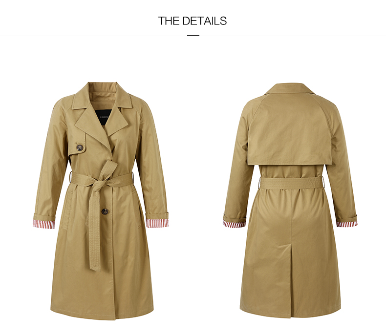 Trench pour femme DESIGNICE     en Coton - Ref 3227339 Image 17