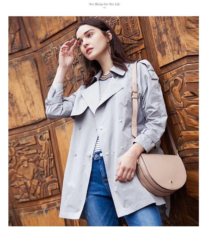 Trench pour femme DESIGNICE     en Coton - Ref 3226157 Image 21