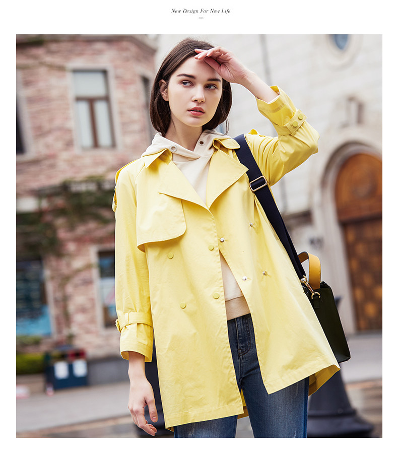 Trench pour femme DESIGNICE     en Coton - Ref 3226157 Image 25