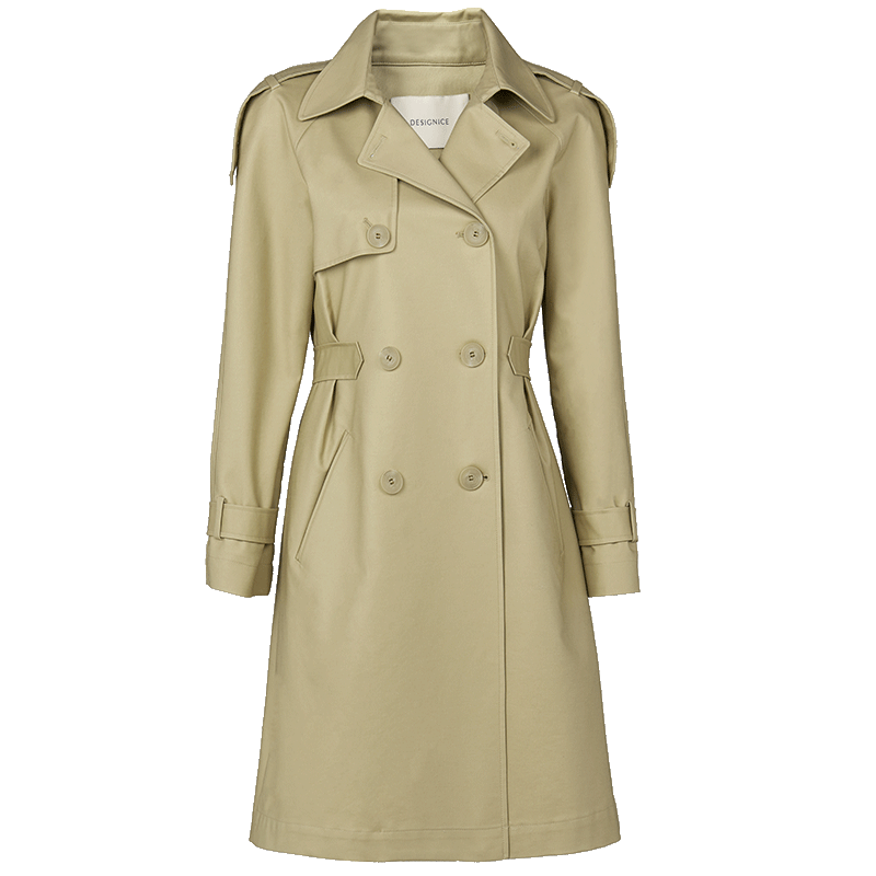 Trench pour femme DESIGNICE     en Coton - Ref 3226968 Image 5