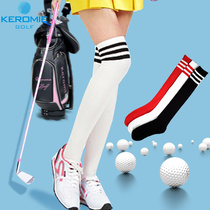 Golf socks womens stockings three carry slim knee high cotton football baseball socks tennis socks